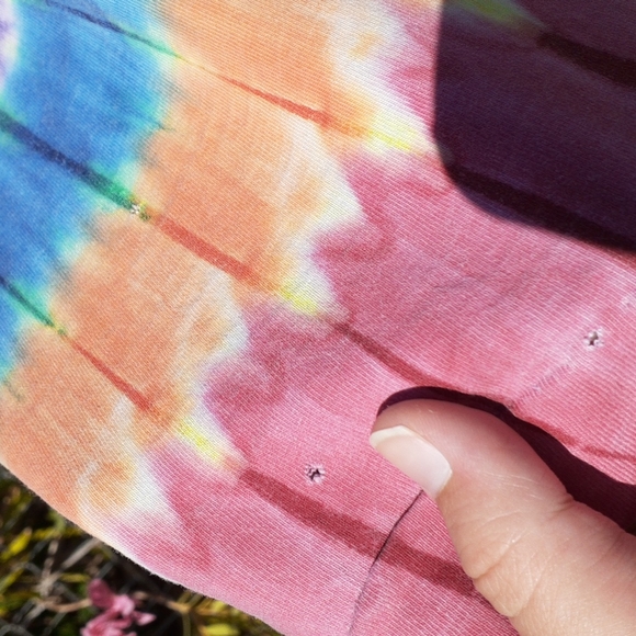 Unisex Neon Beachwear Puerto Vallarta Mexico Tie Dye Tank Top, No Size Tags - Picture 7 of 8